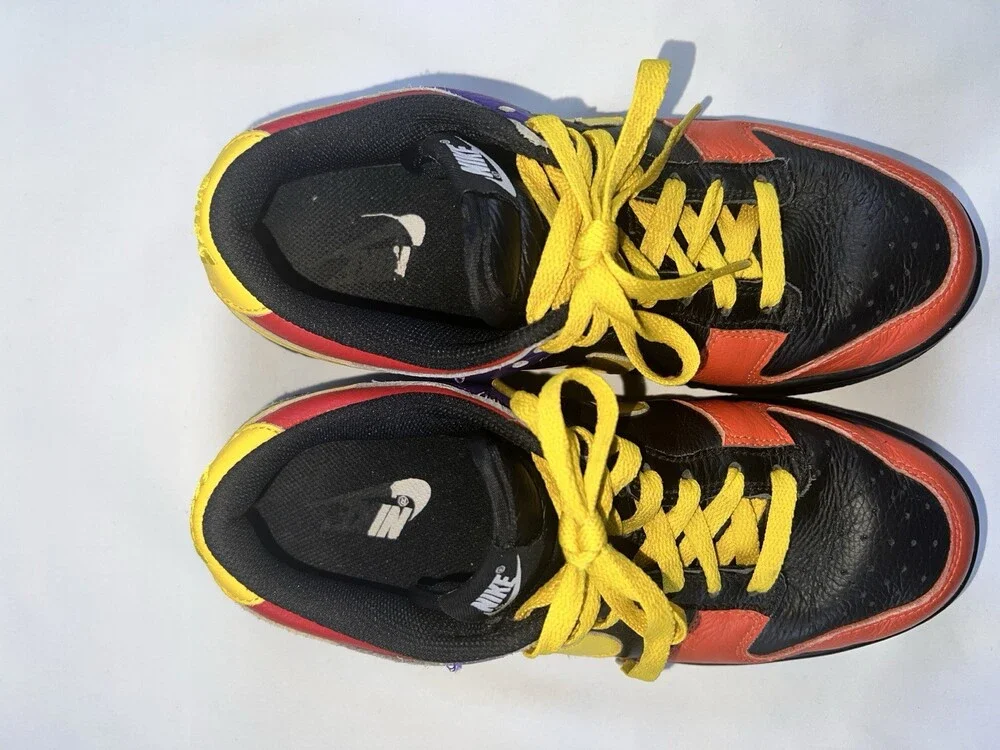 Nike Dunk Low By You Custom Lakers /Bulls Colorway Men's Size 7 FN0569-900